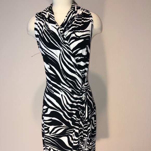 karen kane faux wrap dress